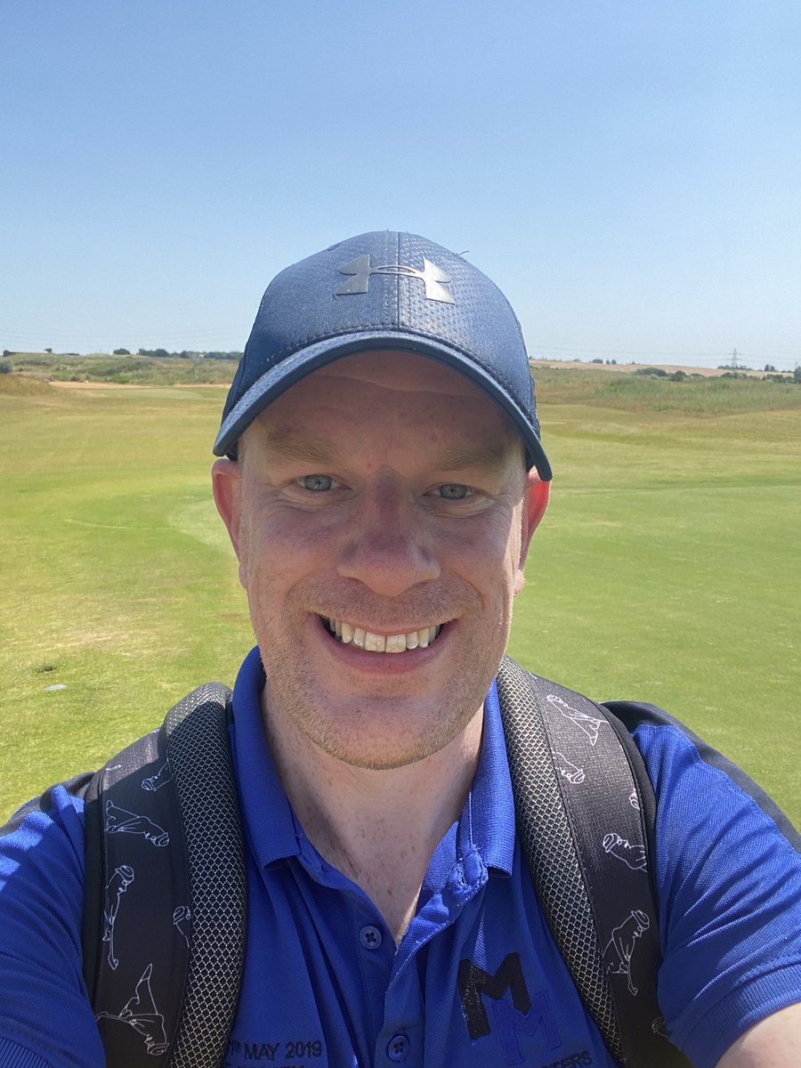 Two down two to go! Quick change of golf course…

…it is hot hot hot!!!

longestdaygolf.macmillan.org.uk/Team/majormast…