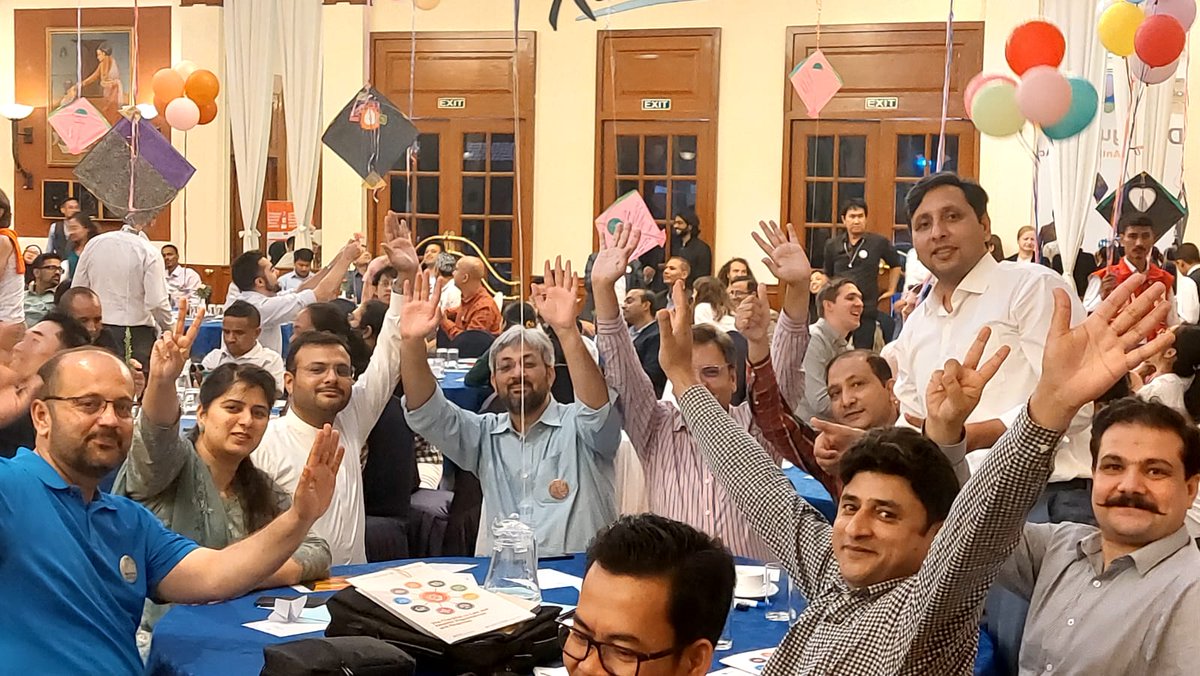 atifajk's tweet photo. Pakistan Delegation in #Kathmandu #Nepal during #APDialoguePlatform. It was indeed a great experience for learning and sharing experiences on #AnticipatoryAction. Thank you #AnticipationHub for hosting the biggest event at regional level and giving an opportunity to learn & share https://t.co/mVGEN1DfRX