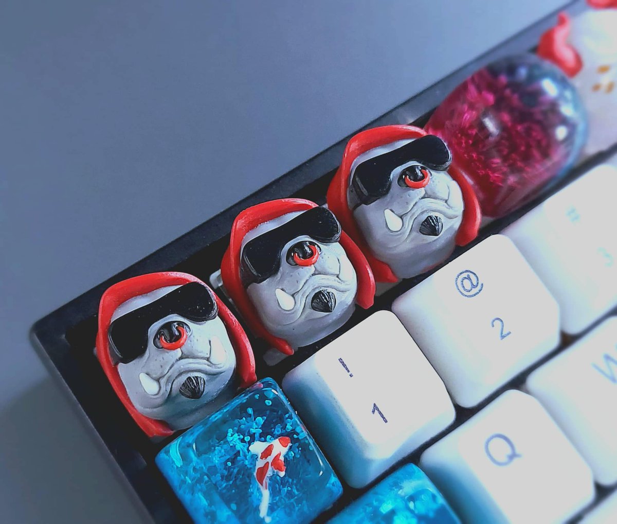 Tela_Decor's tweet photo. Excited to share the latest addition to my #etsy shop: Resin G Bull-Dog Keycap,Animals Keycap,Artisan Keycaps,Artisan Keycap Japanese,Keycap Anime,Cute Keycaps,Resin Handmade,Cherry Mx Keycap Set https://t.co/993JsV96s1 #red #gray #customresinkeycap #keycapcute #cherry https://t.co/mBfuzwNHIW