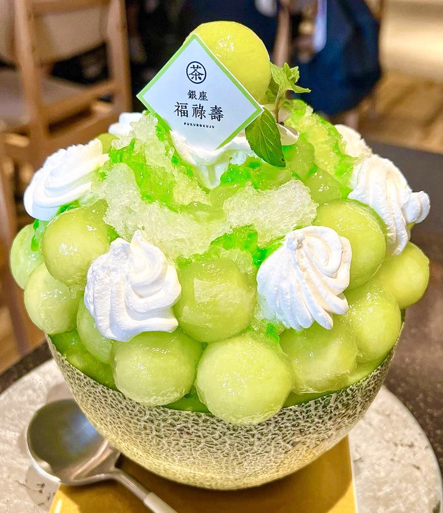 これぞ「まるごとメロン」！銀座 福禄寿のかき氷がすごい！