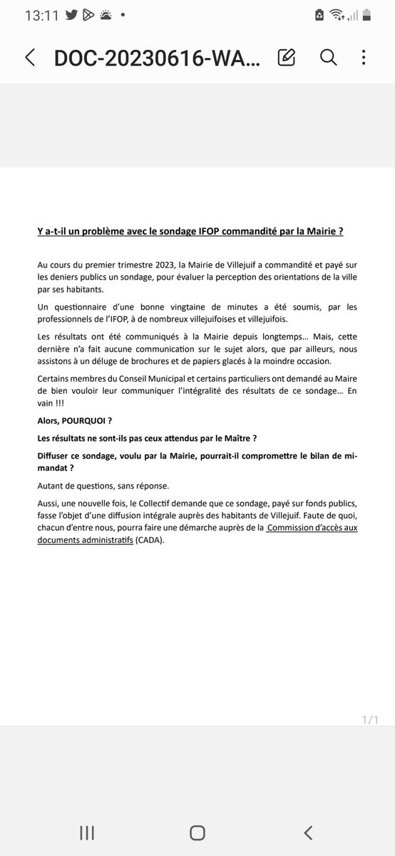 collectiftranqu's tweet photo. Monsieur GARZON 
Y a t il un problème avec le  sondage IFOP !!... https://t.co/stiCdsQtXs