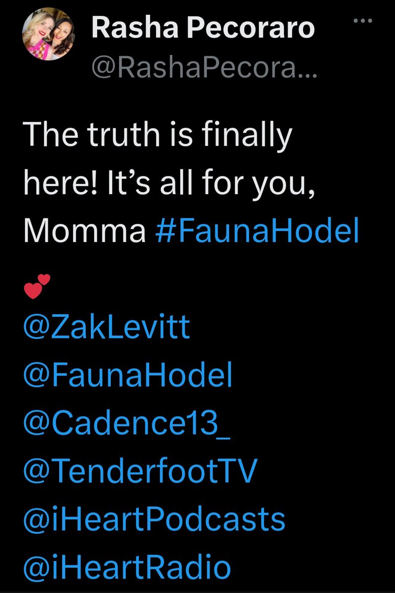 ARchiTectMorte's tweet photo. @EtruscanUno @ApplePodcasts @iHeartPodcasts @iHeartMedia @Cadence13_ @C13Originals @1DayShellDarken @IAmTheNightTNT @ZakLevitt Yes-- they 'seem' to be #Exploiting their conveniently deceased momma, #FaunaHodel.
#Grift #RootOfEvil #FacingEvil #FacingEvilPod #FakingEvil #SistersOfEvil #TamarHodel #OhanaOfEvil #OurEntireLives #TrueCrimeCommunity #DNA #FileUnderFiction #IAmTheNight #TheColorOfLove #Imua https://t.co/PELeDl6OW8