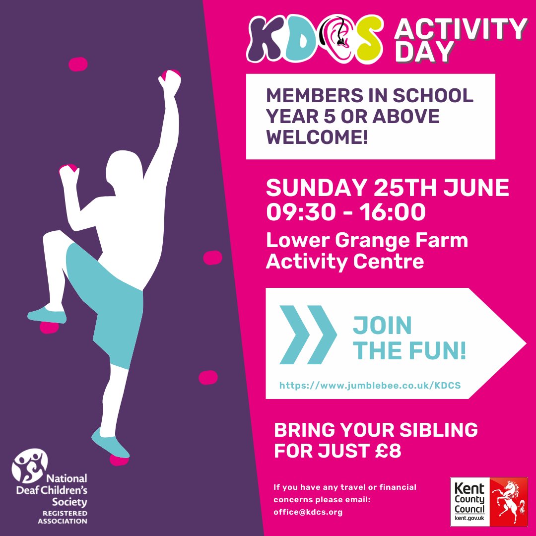 Is your child in school year 5 or above? Sign them up for a fun-packed day at Lower Grange Farm Activity Centre. Siblings also welcome. jumblebee.co.uk/kdcs #fun #together #friendships