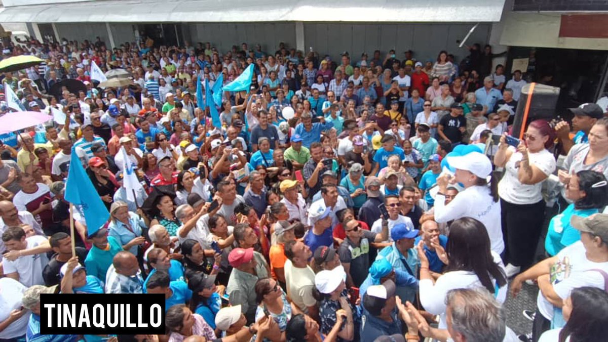 MariaCorinaYA's tweet photo. Así fue nuestro primer día de recorrido en Cojedes y Portuguesa. 

Indescriptible la energía y la fuerza de un pueblo que despertó y que está dispuesto a todo por su libertad. GRACIAS!! 

Nos vemos hoy en Lara!! https://t.co/xeR5LqJSJj