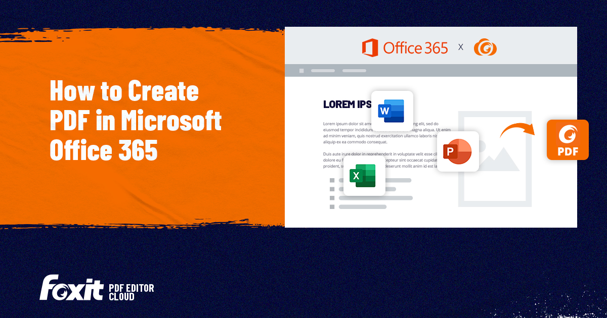 foxitsoftware's tweet image. This quick video tutorial will show you how to create PDFs in Microsoft Office 365 with Foxit PDF Editor for Cloud. #PDFTipsandTricks bit.ly/3Nb3rBE
#ConvertPDF #CreatePDF #OnlinePDF #MS365