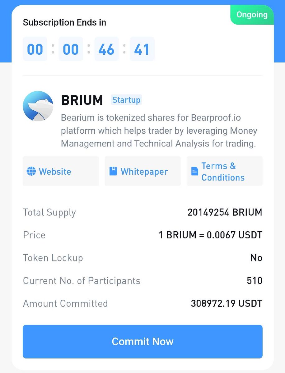 CoinstoreExc's tweet photo. 🎉Final hour on our Coinstore IEO launchpad with @bearium_token (BRIUM) and we manage to raise more than $300,000 USDT. There's still time for you to join the movement before it ends!

💡More Details: https://t.co/mGOtTVwaJB 

#BRIUM #Crypto #IEO https://t.co/NfGa7vSZHL