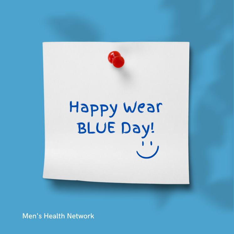 MensHlthNetwork's tweet photo. 🔵 #WEARBLUEDAY🔵
Show men you care about their health by wearing blue:
Men live sicker & die younger.
#Showusyourblue #MensHealth #HealthforMen #MensHealthNetwork #MHN #MHW #MHW23 #WearBlue #MensHealthMonth #Support #SupportBoys #BoysHealth #HealthforBoys #HealthyBoys #BoyMom https://t.co/VnLH8zDCwI