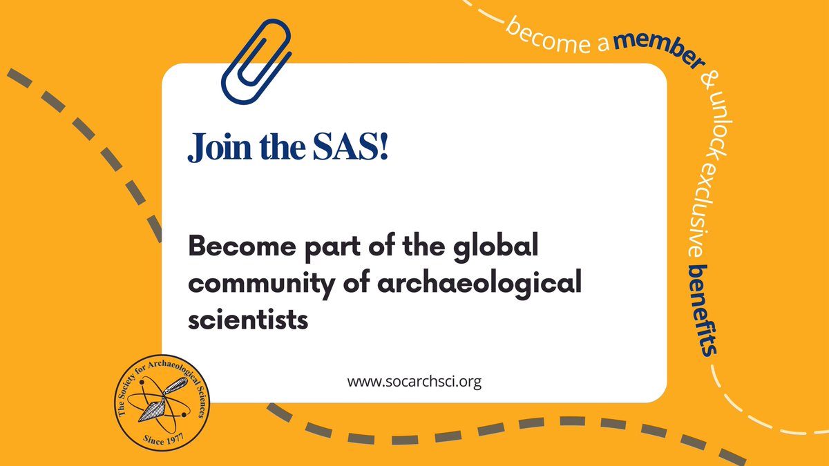 Society for Archaeological Sciences tweet media
