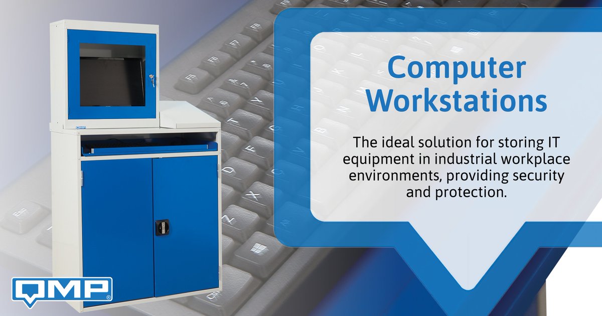 🖥️ Computer Workstations - The ideal solution for storing IT equipment in industrial workplace environments, providing security and protection.

Click here to browse our full range of Computer Workstations.
👉 buff.ly/3B7f6wo

#ukmanufacturer #workstations