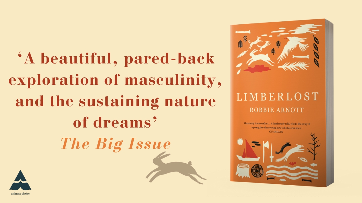 AtlanticBooks's tweet image. 'A beautiful, pared-back exploration of masculinity' 

@BigIssue on @dylanthomprize shortlisted #Limberlost @RobbieArnott, out in paperback this August.

Waterstones:
tidd.ly/3Ph2JW1

Bookshop:
uk.bookshop.org/a/111/97818389…