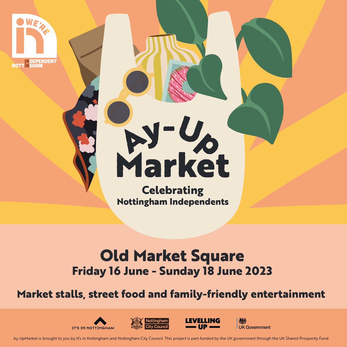 👋 Visit us at the Ay Up market in Nottingham this weekend - eepurl.com/itCocU