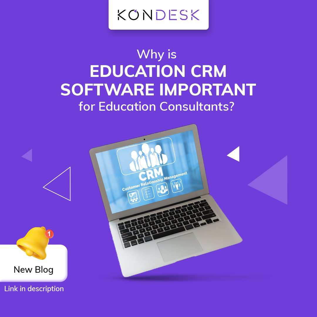 Read our blog to gain valuable insights into leveraging Education CRM for your immigration business.
analytics.konze.com/Blog-KONDESK-TW

#konze #CRM #crmsolutions #customerrelationshipmanagement #crmsoftware #SalesCRM #leadmanagement #SaaSproduct #itsolutions #smartsolutions