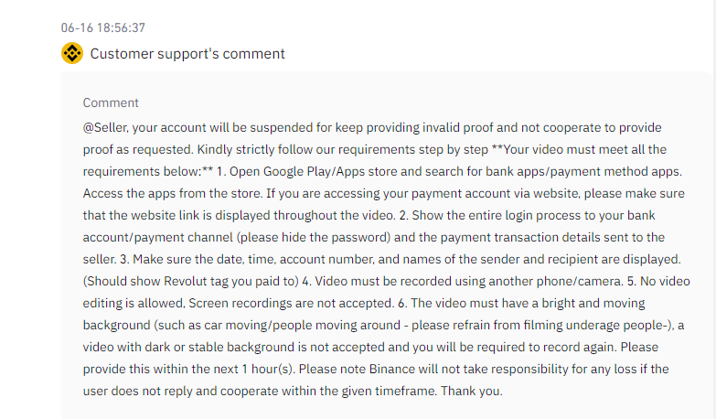 jadhav20's tweet photo. You can see in the message sent by the @binance customer service to me in the SS2 (Attached here), something that absolutely blows my mind is how despite the buyer agreeing it was not sent ahead, why am I in the burden and asked to prove money is not in my account (which I did) https://t.co/VKxd2IjX7w