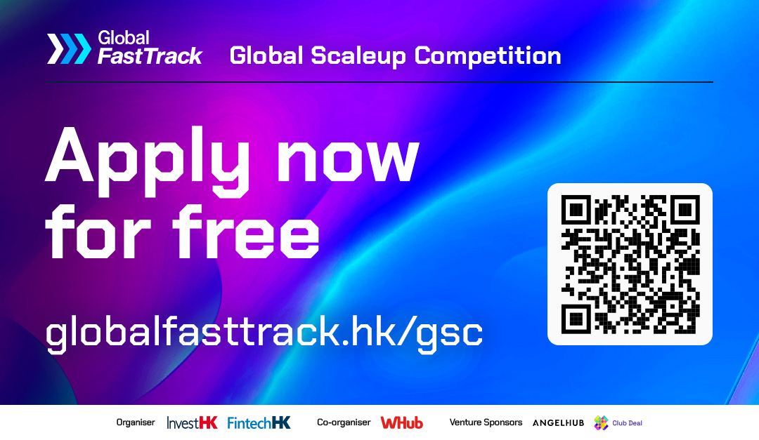 The Global Scaleup Competition is coming to Toronto on June 28th!

Be the game-changer in #FinTech, #Web3, or #AI! Get unprecedented exposure and a chance to pitch at Hong Kong Fintech Week 2023!

Sign up by June 21st at globalfasttrack.hk/gsc

#HKFTW23 #GSC23 #GFT #scaleup