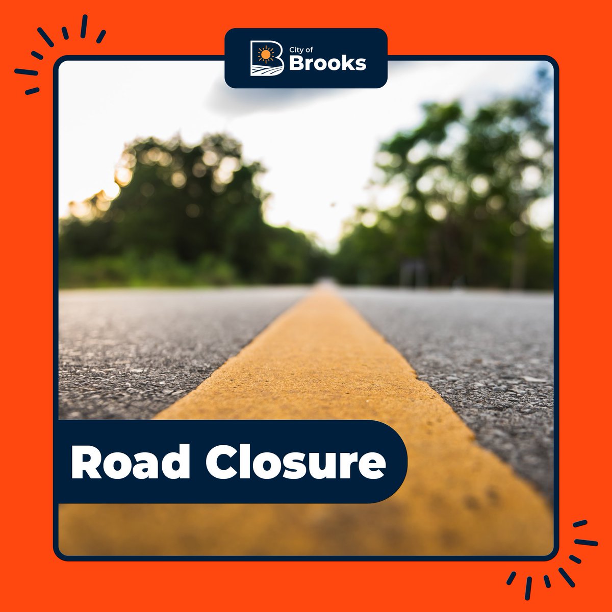 Due to a sewer line break, there will be a road closure from 8 to 24 Lake Newell Cres. We'll let you know when the work is completed!