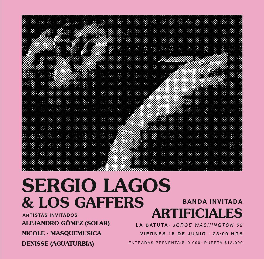 aartificiales's tweet image. Hoy en Batuta con @sergiolagos y grandes invitados que nos emociona compartir ❤️