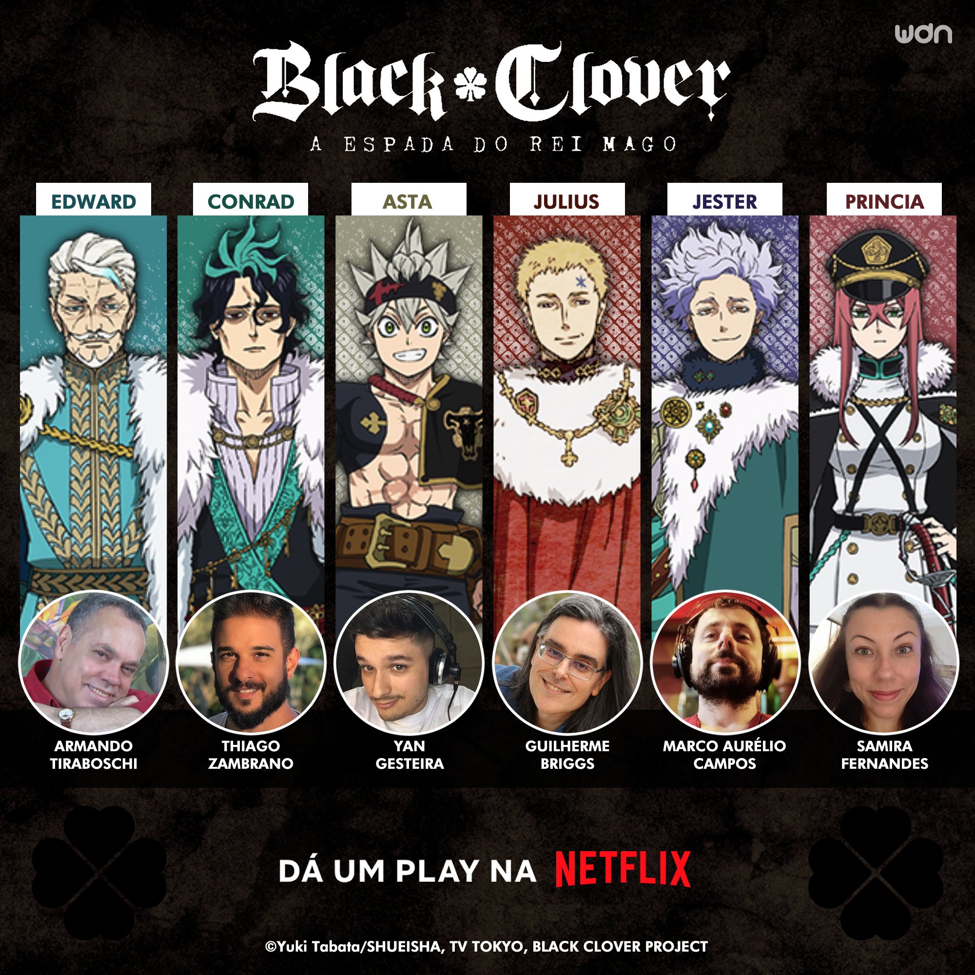 A Espada do Rei Mago, conheça o novo filme de Black Clover!