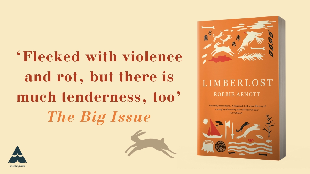 AtlanticBooks's tweet image. 'Flecked with violence and rot, but there is much tenderness, too' 

@BigIssue on @dylanthomprize shortlisted #Limberlost @RobbieArnott, out in paperback this August.

Waterstones:
tidd.ly/3Ph2JW1

Bookshop:
uk.bookshop.org/a/111/97818389…