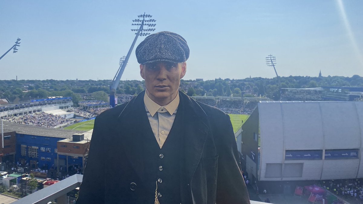 Headline Comms (@headlinecomms) on Twitter photo We thought Tommy Shelby was into horse racing. Turns out he's a cricket fan!
And of course he's got the best seat in the house @Patrizia_news's Corkfield BTR apartments right next to <a href="/Edgbaston/">Edgbaston Stadium</a> Stadium.
#Ashes2023 We thought Tommy Shelby was into horse racing. Turns out he's a cricket fan!
And of course he's got the best seat in the house @Patrizia_news's Corkfield BTR apartments right next to <a href="/Edgbaston/">Edgbaston Stadium</a> Stadium.
#Ashes2023