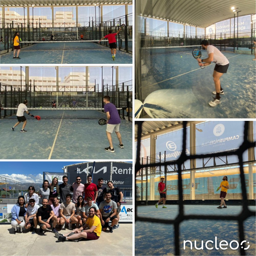 nucleoodata's tweet photo. After exciting months with our Padel Tour, we welcomed the first edition of the Open Day! 🎾  The regular phase concluded with exciting matches and the playoffs after the summer will decide the champion.  Can you guess who it could be? 📷#NucleooPadelTour #teamwork https://t.co/kXk9uuqscA