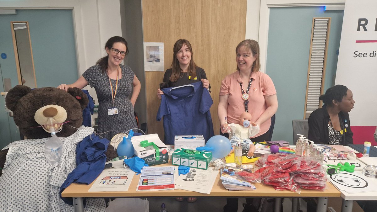 Fantastic to be at CLDS Healthfest talking about hospital admissions and learning disability liaison nurses with <a href="/Cope_sarah12/">Sarah Cope</a> <a href="/Ruthy75/">Ruth</a> <a href="/RoyalFreeNHS/">Royal Free London</a> <a href="/uclh/">UCLH</a> <a href="/WhitHealth/">Whittington Health NHS Trust</a>