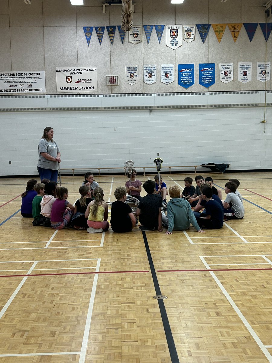 This morning Ss in 3J are learning about #lacrosse it’s origin in #Indigenous culture and being #active