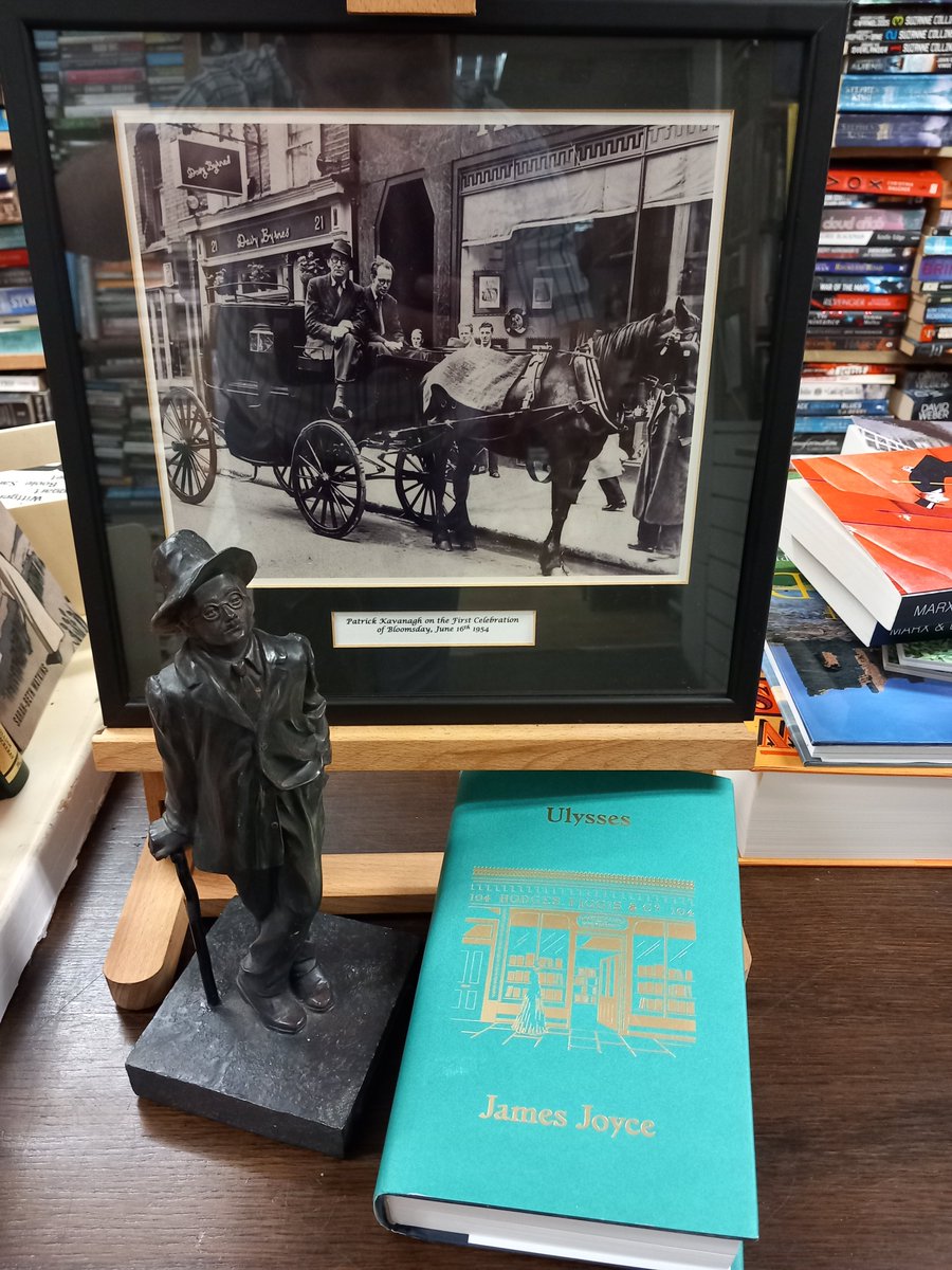 RedBooksWexford's tweet photo. Happy Bloomsday!

Looking forward to celebrating Joyce in style in Red Books Wexford at 7.30pm tonight. https://t.co/xymTbURUrx