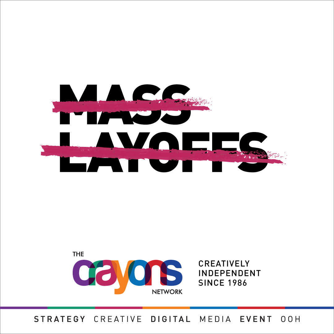 CrayonsNetwork's tweet photo. Pssst… Need a sound career tip? Always, always try to get hired by a company that invests in its people. Something that we have done all along. Which is probably why our attrition rate remains at a measly 2% over the last 3 years.

#TheCrayonsNetwork #AdvertisingAgency #Agency https://t.co/5fgKkLzvFw