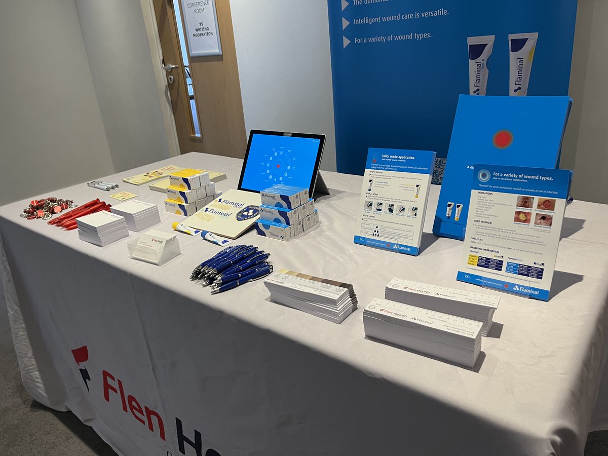 Liam_FlenHealth's tweet photo. I’m supporting the #tissueviability team @LPTnhs with their Woundcare 2 event here today at the NSPCC National Training Centre. Ready to talk all things #Flaminal and, as it is legs matter week, raise awareness of @LegsMatter  plan to tackle harm. #letstalkaboutlegs
Flen Health https://t.co/VOdnNBJiaV