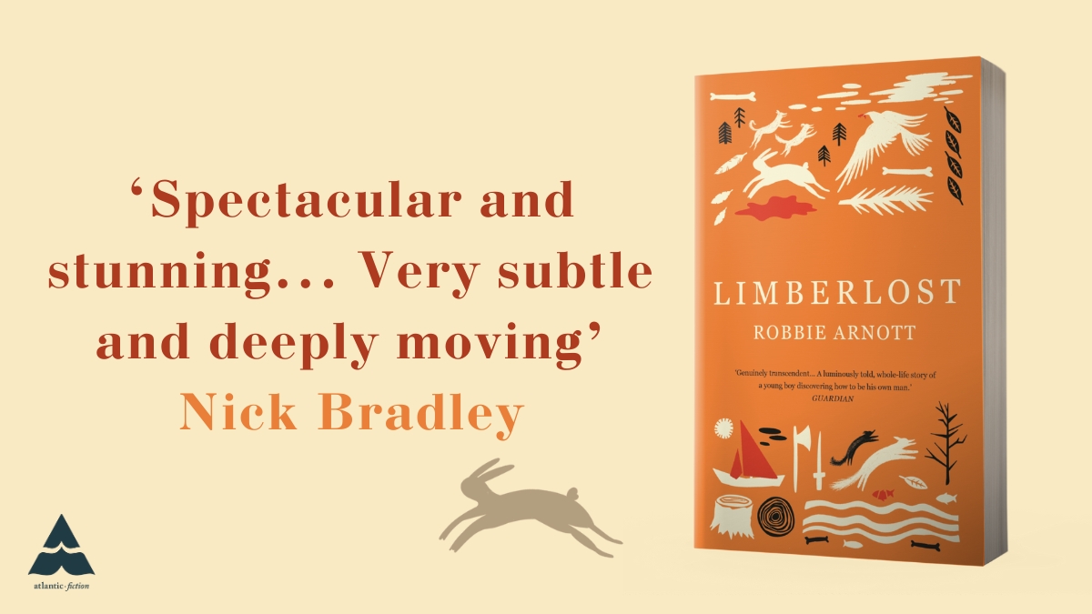AtlanticBooks's tweet image. 'Very subtly and deeply moving' 

@nasubijutsu on @dylanthomprize shortlisted #Limberlost @RobbieArnott, out in paperback next week.

Waterstones:
tidd.ly/3Ph2JW1

Bookshop:
uk.bookshop.org/a/111/97818389…