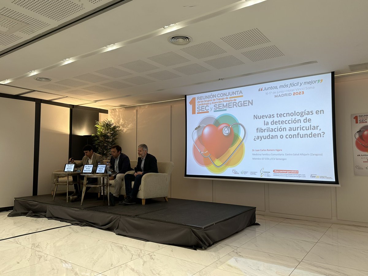 #secsemergen2023
🔗 reunionconjuntasecsemergen.com/index.php
 #NuevasTecnologias en FA
1ª Reunión Conjunta SEC-SEMERGENAP 

<a href="/rfreixap/">Román Freixa Pamias</a> <a href="/docvivas/">David Vivas</a> <a href="/JavierdeJuan1/">Javier de Juan</a> <a href="/vic_pallares/">Vicente Pallares</a> <a href="/mjcasmor/">mjcastillo</a> <a href="/mi_cardiologo/">Lorenzo Fácila</a> <a href="/SEMERGENap/">SEMERGEN | Médicos de AP #SEMERGEN25</a> <a href="/gt_hta/">Gt.HTA y ECVSEMERGEN</a> <a href="/JCosinSales/">Juan Cosin Sales</a> <a href="/secardiologia/">Soc Esp Cardiología</a> <a href="/IgnacioGLillo/">Ignacio G</a> <a href="/tureyedro/">Miguel Turégano</a> <a href="/FatimaVillaf/">Fatima Villafañe Sanz</a> <a href="/fcs_UJI/">FCS-UJI</a>