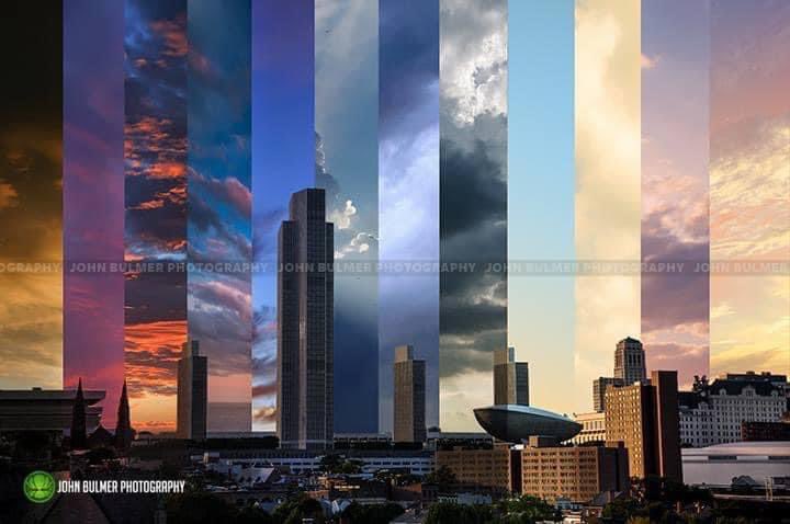 #AlbanyNY’s skyline and its  many different moods.