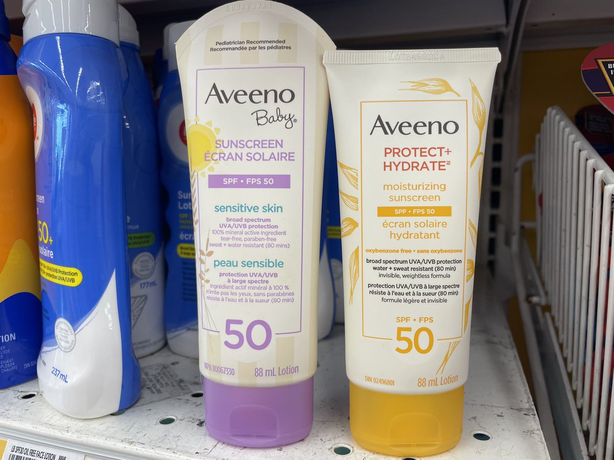RachelSchoutsen's tweet photo. What’s the difference between baby sunscreen and adult sunscreen ? Can you use a regular formula on a child ? What’s the harm? That’s our newest #HealthandWeather report ! Catch it tomorrow morning on @weathernetwork at :23 past each hour so you can shop smarter for SPF 🧴 https://t.co/6qpLlIpSoc