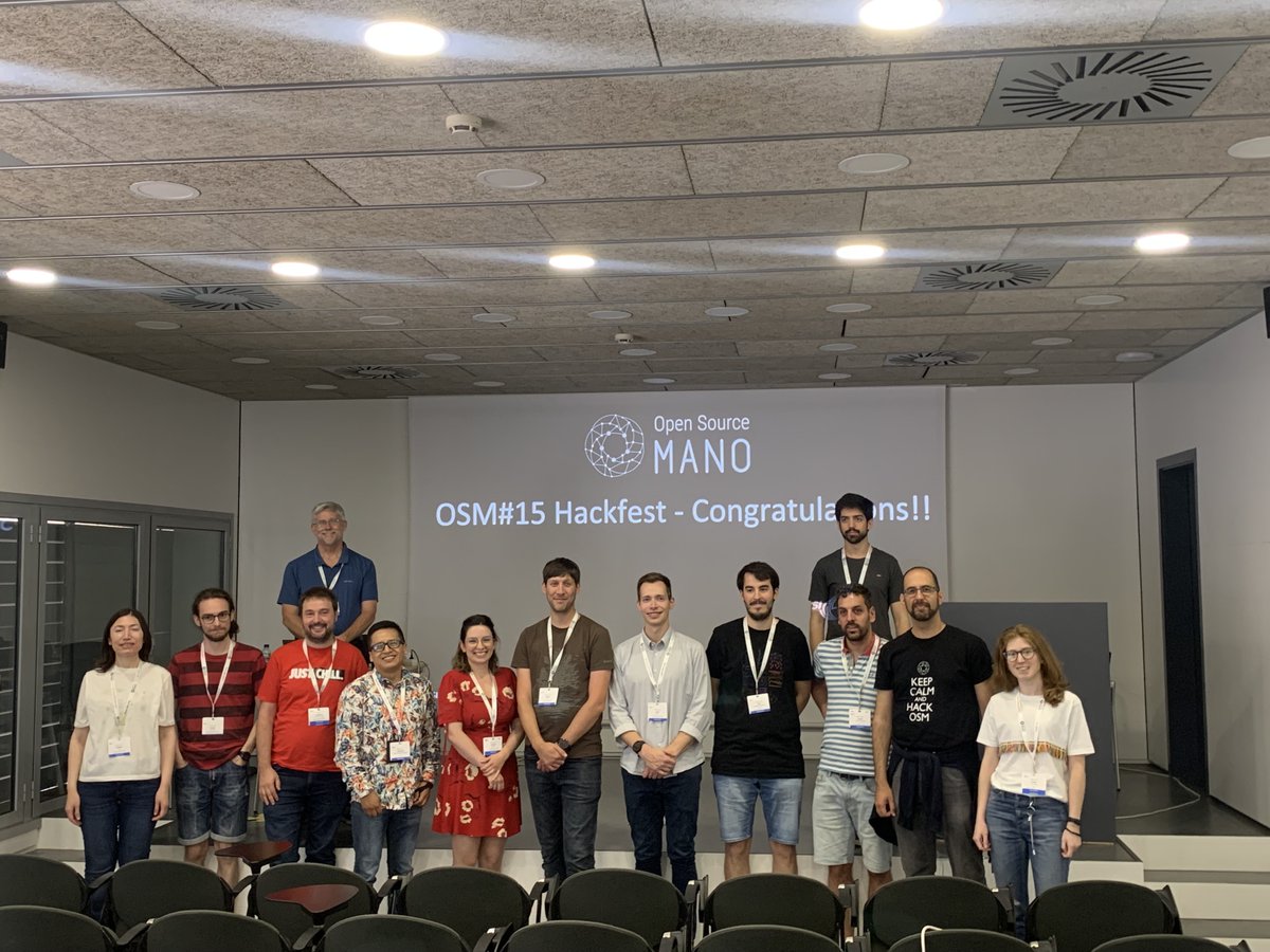 OpenSourceMANO's tweet image. Huge thanks also to the #OSM mentors, who have coached and advised our #challengers at #OSMhackfest this week 🧑‍💻👩‍💻👨‍💻🙏
osm.etsi.org/wikipub/index.… #OpenSource #orchestration #community #collaboration