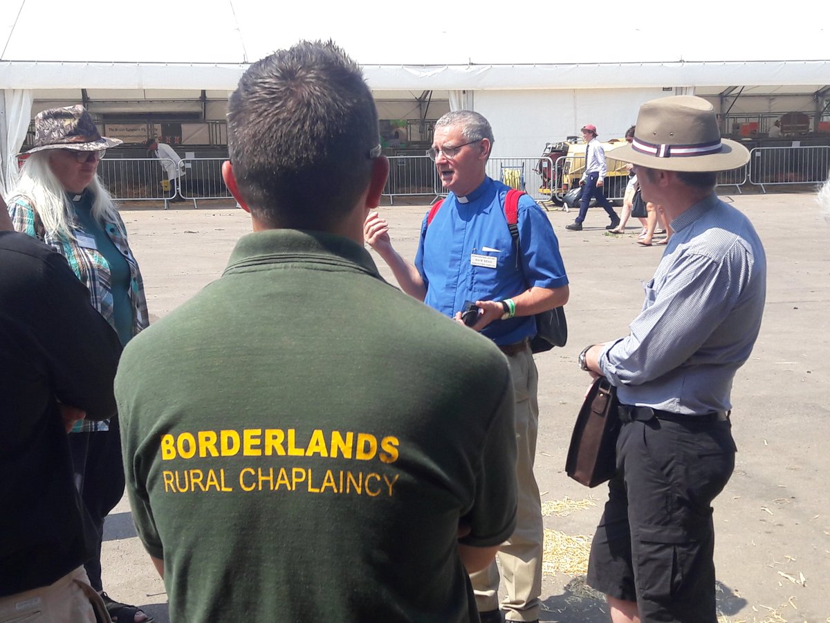 ShropMeth's tweet photo. Borderlands Rural Chaplaincy back at The Royal Three Counties! Nick Read introduces Chaplains to other helping agencies and partners. https://t.co/UUwQ8nziMy