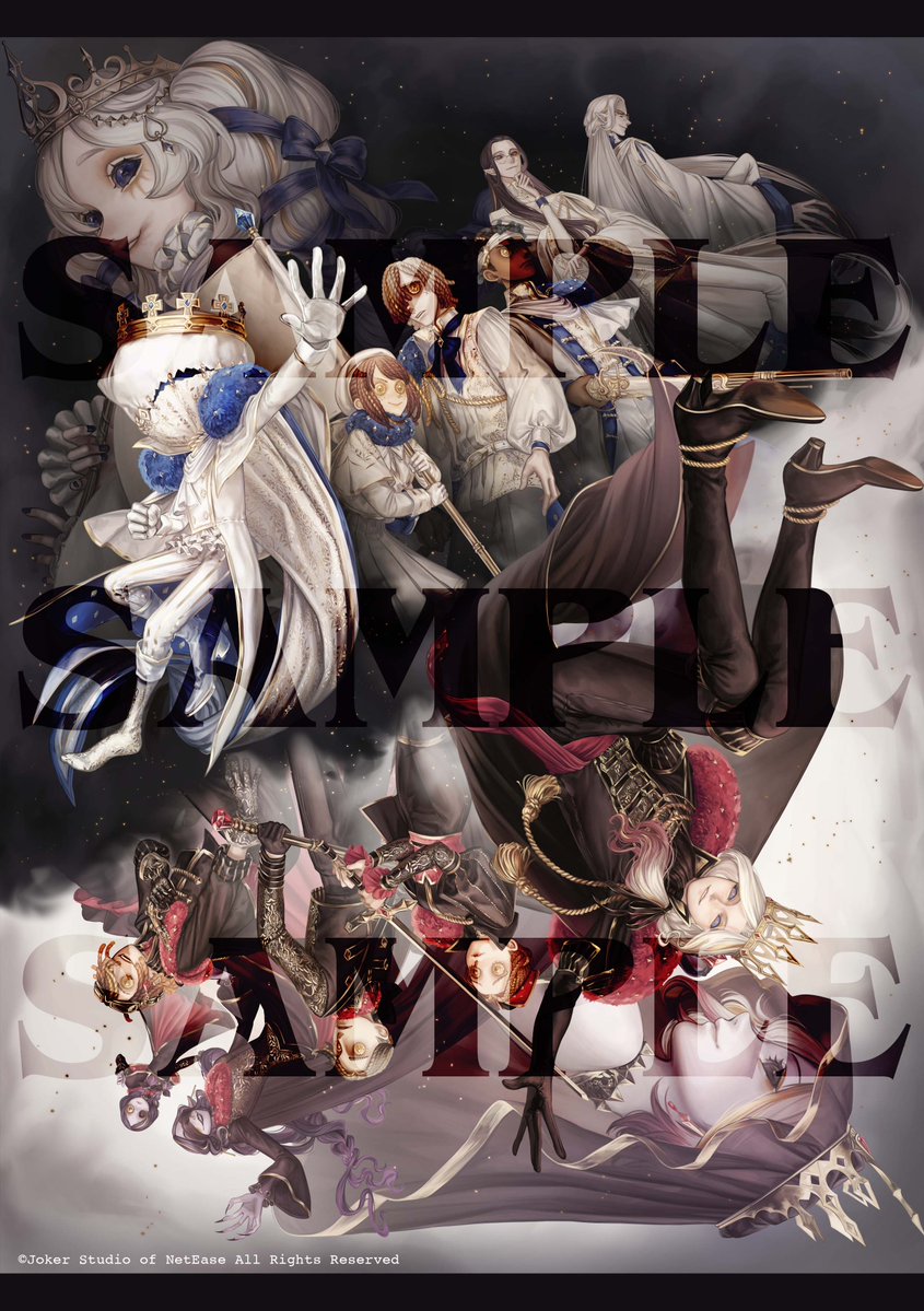 IdentityⅤ第五人格 チェス 全種未開封 アクリルスタンド ブックレット付 IdentityⅤ第五人格 チェス 全種未開封 アクリルスタンド