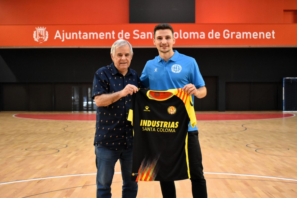 🆕<a href="/Alexlluch5/">Àlex Lluch</a>, nuevo jugador de Industrias Santa Coloma 

➡️bit.ly/3Cu5EDn

#EstoEsSantaColoma
#SomGentdeFutsal