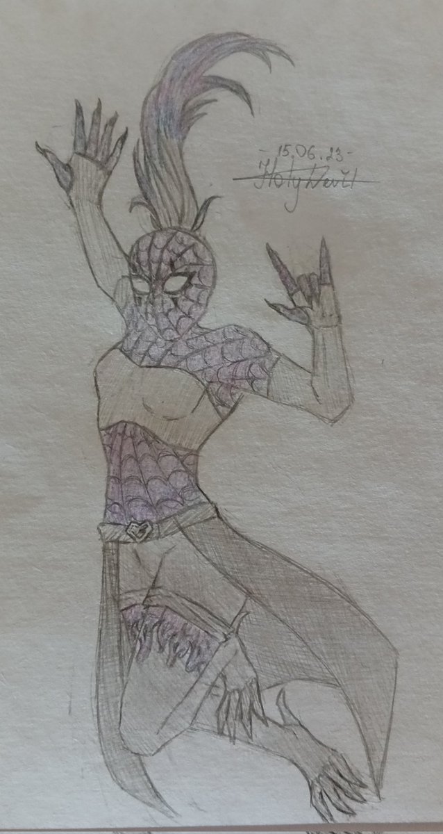DarknessLily666's tweet photo. #spidersona #SpiderManAcrossTheSpiderVerse #HolyDevil
Какие ещё теги бывают 🤨 https://t.co/CXeH0mvwic
