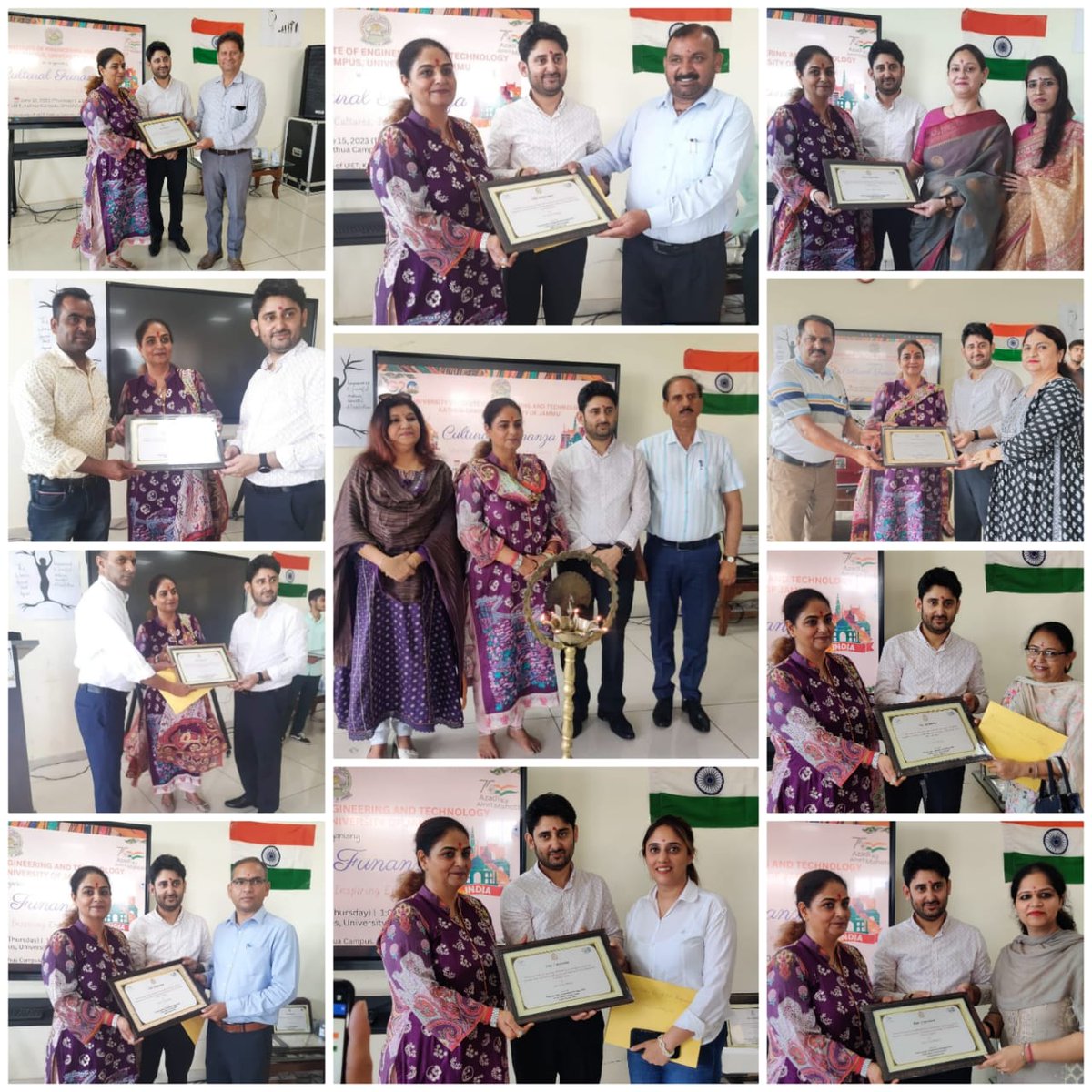 ...some more glimpses of academic leaders of kathua being honoured