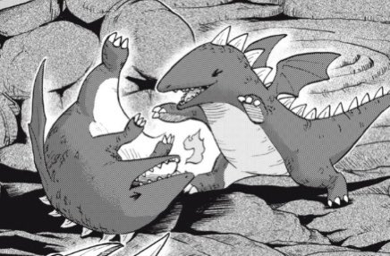 3話でお気に入りのコマ達。小さいドラゴン可愛いねぇ 