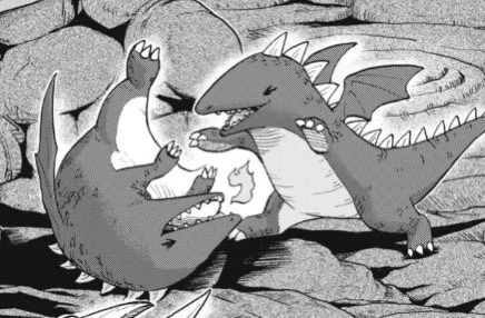3話でお気に入りのコマ達。小さいドラゴン可愛いねぇ 