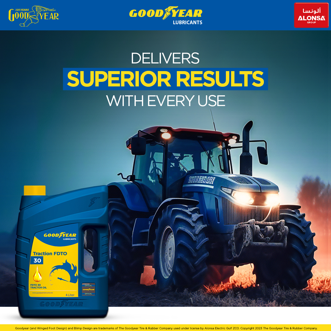 GyLubricants's tweet photo. Don't settle for anything less than peak performance from your vehicle. Our multi-grade oil is engineered to handle the toughest conditions and maximize efficiency, giving you the reliability and peace of mind, you need on the road.
#Goodyear #GoodyearLubricants #Tractor #FDTO https://t.co/ysj4Awulwh