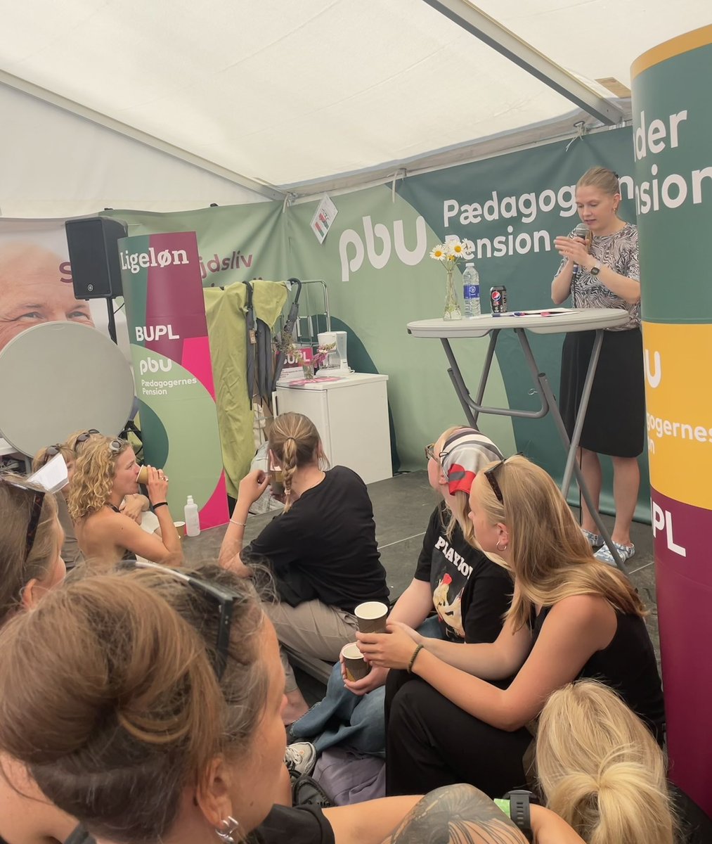 bupldk's tweet image. .@emma_holten lagde @bupldk’s telt ned 🔥 Regnedrengene i Finansministeriet skal en tur på skolebænken - Emmas vigtigste pointe i tråden 👇 Husk 🔊 #ligeløn