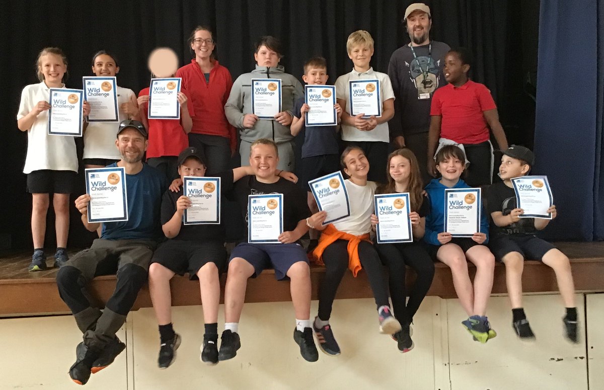 StPetersRud's tweet image. So many awards today! A group from Forest School have completed the Bronze Wild Challenge Award (RSPB) and the school has received a &apos;Schools for Nature&apos; certificate and &apos;Green Trees Bronze Award&apos; (Woodland Trust). Lots to celebrate. #RSPB #RSPBWildChallenge #WoodlandTrust