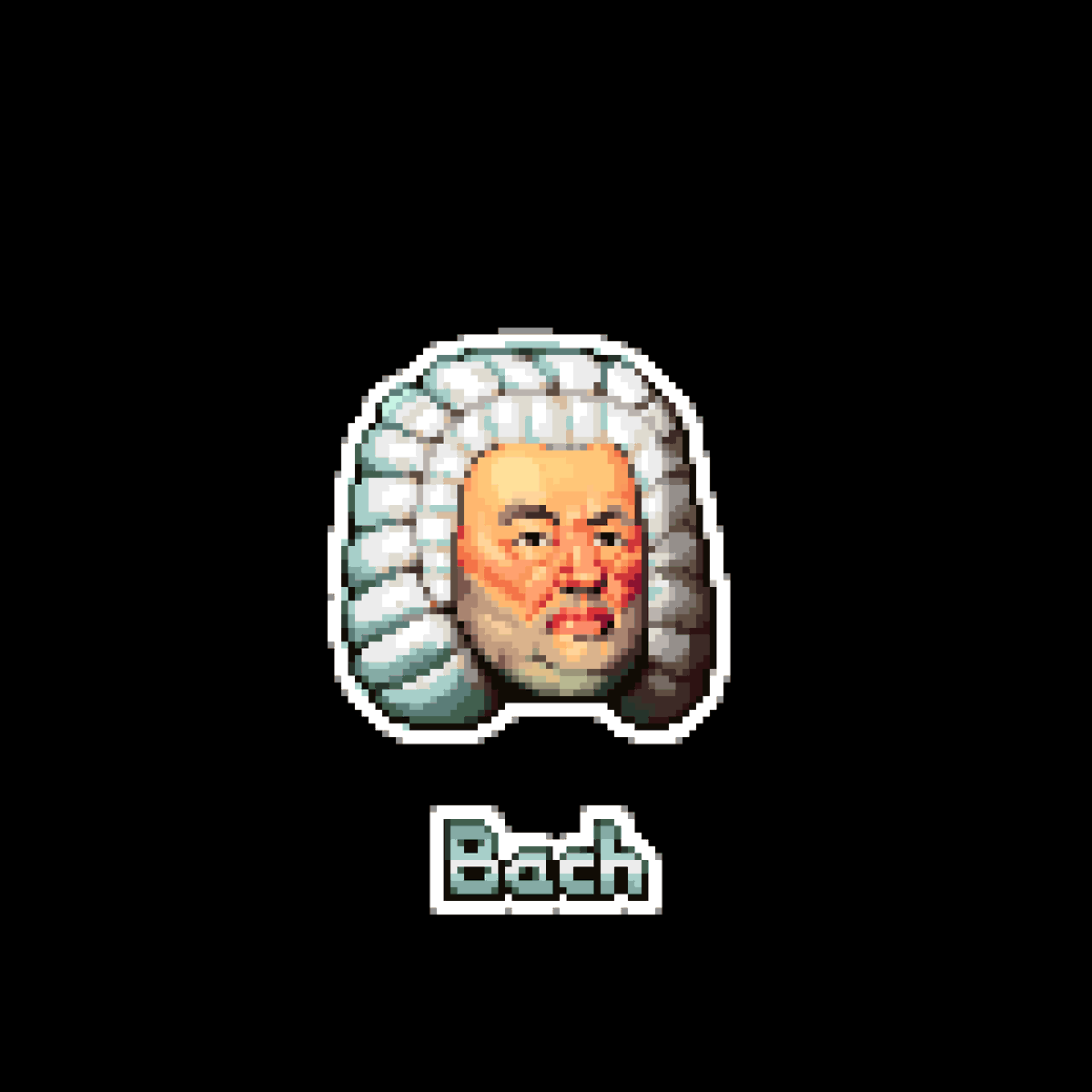 J.S.Bach 🎼
#pixelart