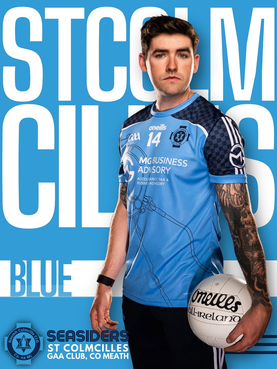 BMPHOTOME's tweet photo. From concept to reality, a photoshoot &amp; graphic design to finish. The new @StColmcillesGAA jerseys are now CLUB jerseys for all ages and are selling from club shop &amp; O'Neills website. Local history with a modern finish #tarabrooch #gaa #kitlaunch #meathgaa #cilles #gaabelong https://t.co/qZ2BRUx6Xh