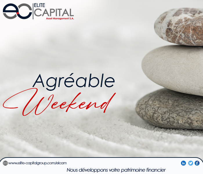 #LeWeekend
Nous vous souhaitons un agréable weekend.

#SGP #Elcam #Weekend