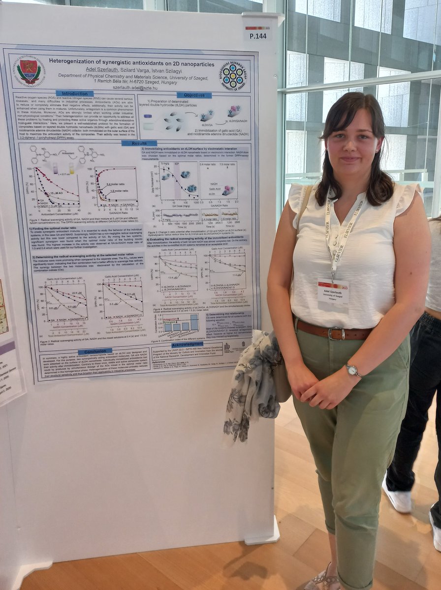 It was a great pleasure to attend and present my results on the 12th International Colloids Conference. 🙃👩‍🔬 Thank you for the opportunity! #COLL2023 <a href="/BiocollLAB/">Szilágyi Lab</a>