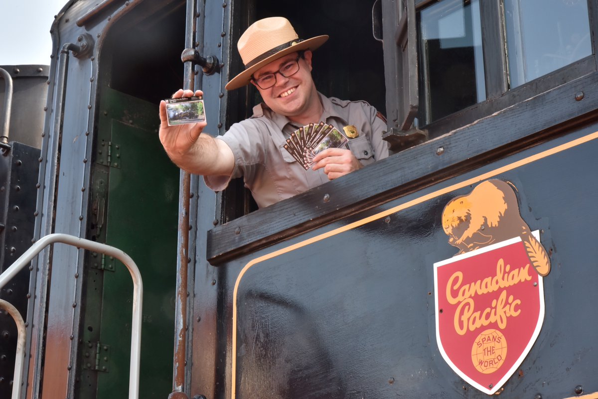 steamtownnhs's tweet photo. The new #CanadianPacificRailway No. 2317 trading cards will be available beginning tomorrow, 6/17/23, during #Railfest 2023. As part of this event, we will be offering #cabtours of 2317. Come join us as we celebrate this storied locomotive’s centenary! Hope to see you there. https://t.co/z8jUAwrEAR