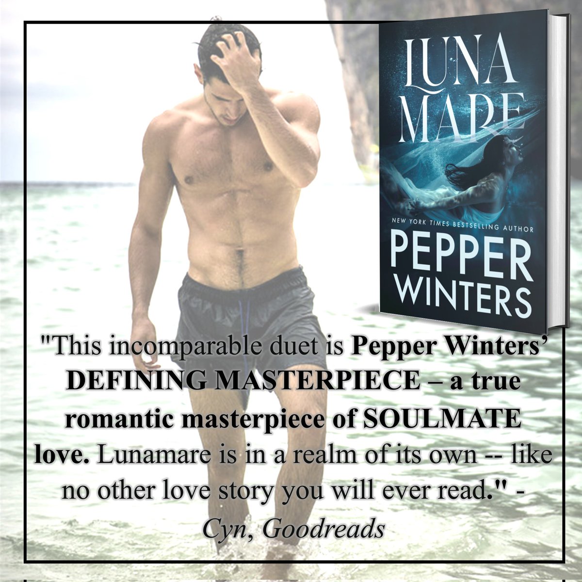 Blown away by the reviews coming in for #lunamare thanks so much!!
